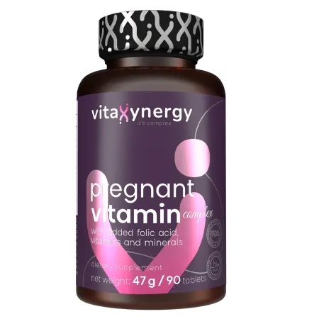 Complex de vitamine Pregnant, 90 tablete, VitaXynergy