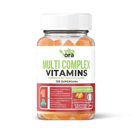 Complex Multivitamine Adulti, 120 jeleuri, Vita Ora