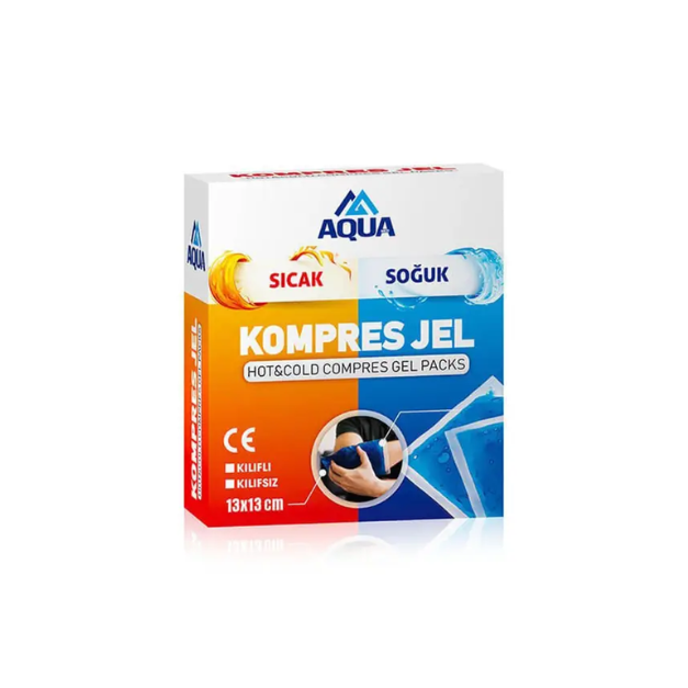Compresa cu gel cald/rece, 13*13 cm, Tehno
