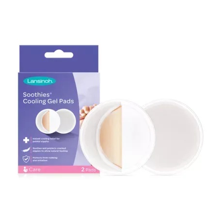 Compresa pentru calmare si protejare mameloane crapate Soothies, 2 bucate, Lansinoh