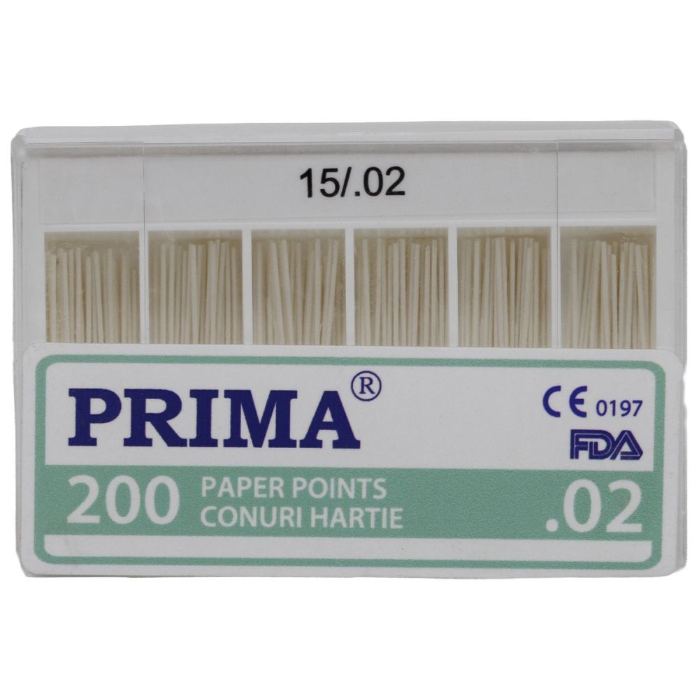 Conuri hartie .02, PRIMA, nr.15-40, diverse culori, 200 bucati