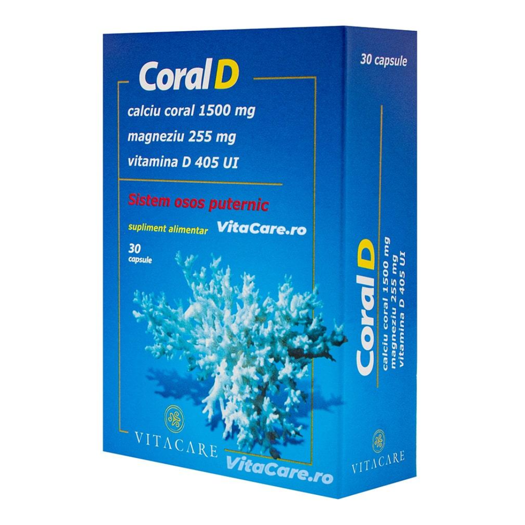 Coral D, 30 capsule, Vitacare
