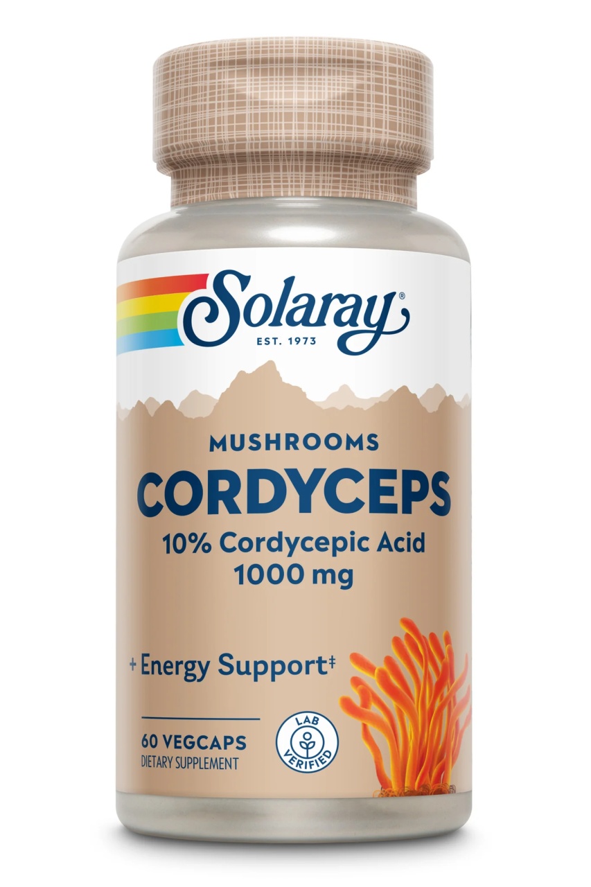 Cordyceps Solaray, 60 capsule, Secom