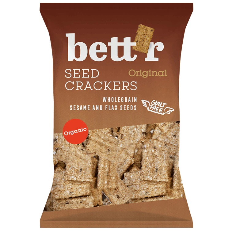 Crackers integrali originali eco, 150g, Bettr