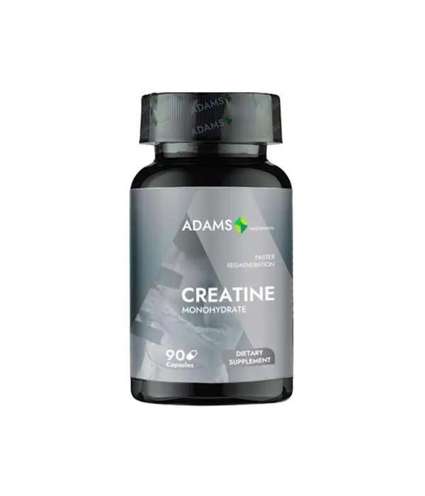 Creatina Monohidrata 2400mg, 90 capsule, Adams
