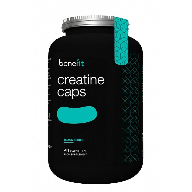 Creatine, 90 Caps, Creatina monohidrata capsule (Black Series), Benefit