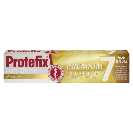 Crema adeziva pentru fixarea protezei dentare Protefix Premium | 47 g