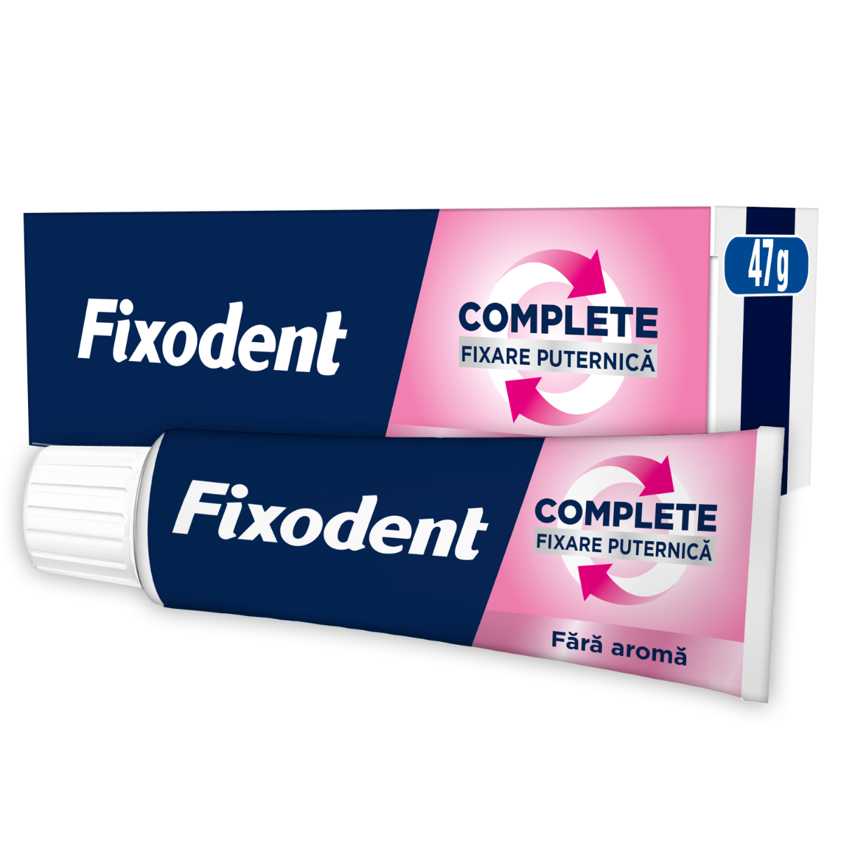Crema adeziva pentru proteza dentara Neutral Complete, 47g, Fixodent