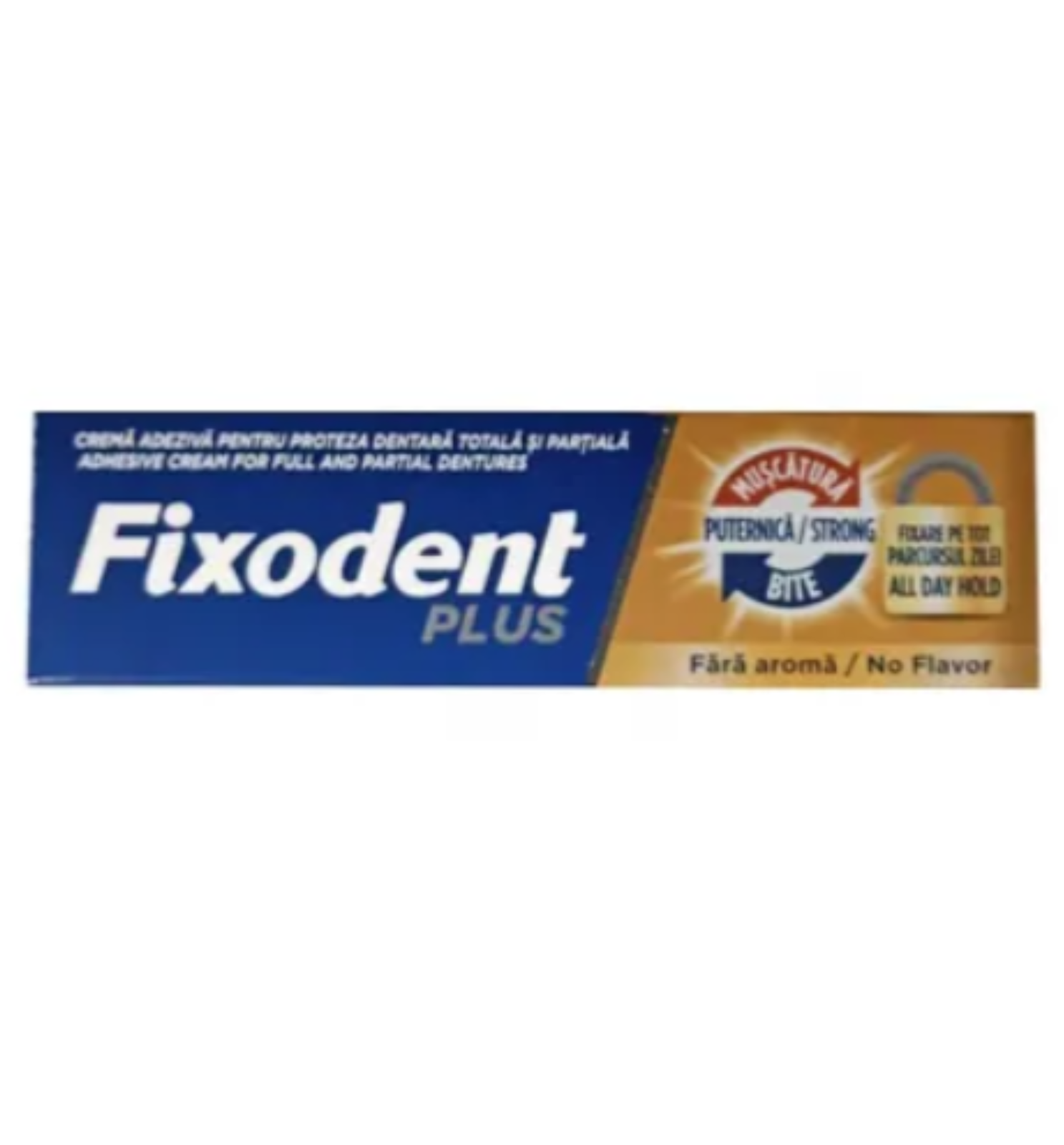 Crema adeziva pentru proteza Muscatura Puternica Fixodent | 40 g