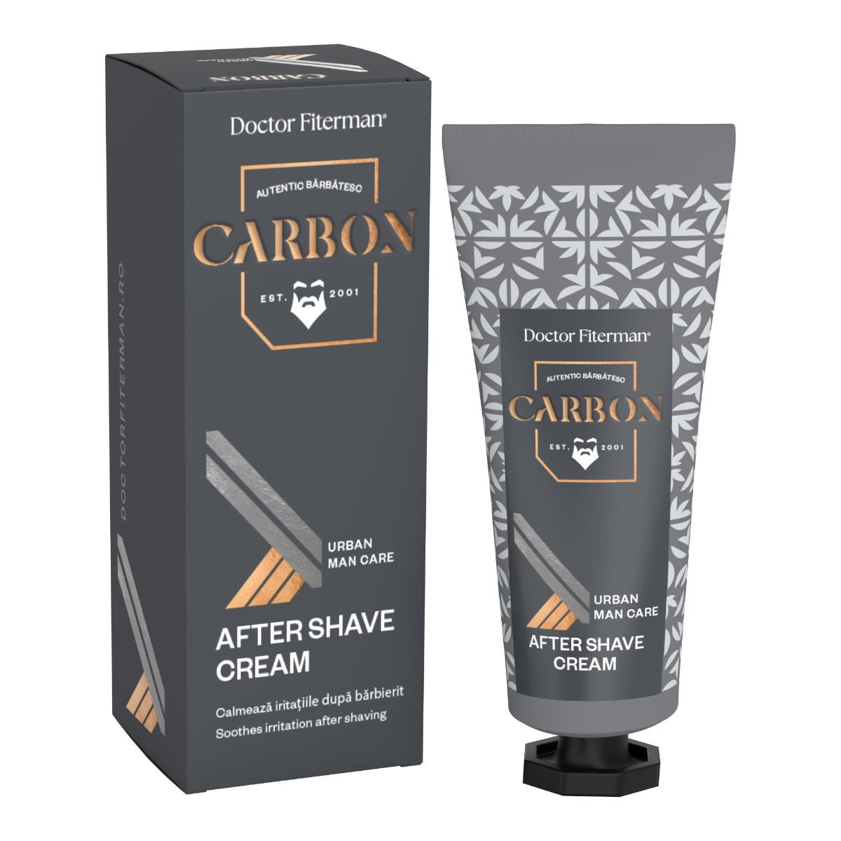 Crema after shave Carbon, 75ml, Doctor Fiterman