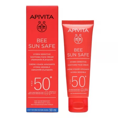 Crema anti-pete cu protectie solara SPF50 Bee Sun Safe, 50ml, Apivita