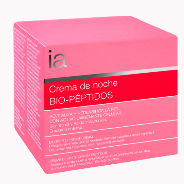 Crema antiage de noapte cu bio-peptide, Interapothek | 50 ml