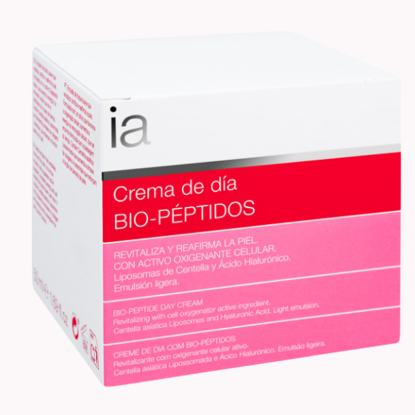 Crema antiage de zi cu bio-peptide, Interapothek | 50 ml