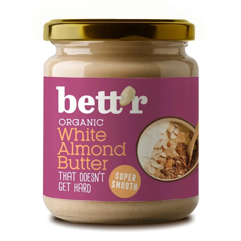 Crema bio de migdale decojite, 250g, Bettr