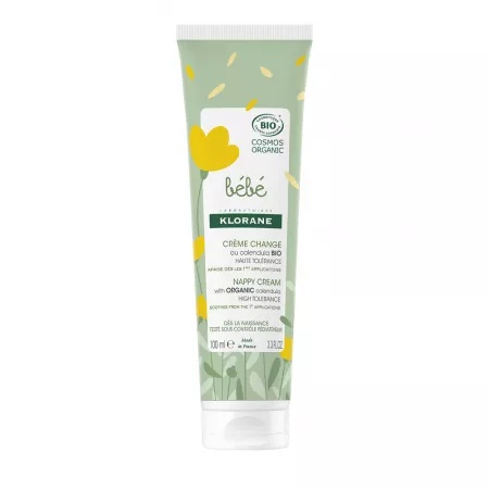 Crema bio impotriva iritatiilor din zona scutecului, 100 ml, Klorane Bebe