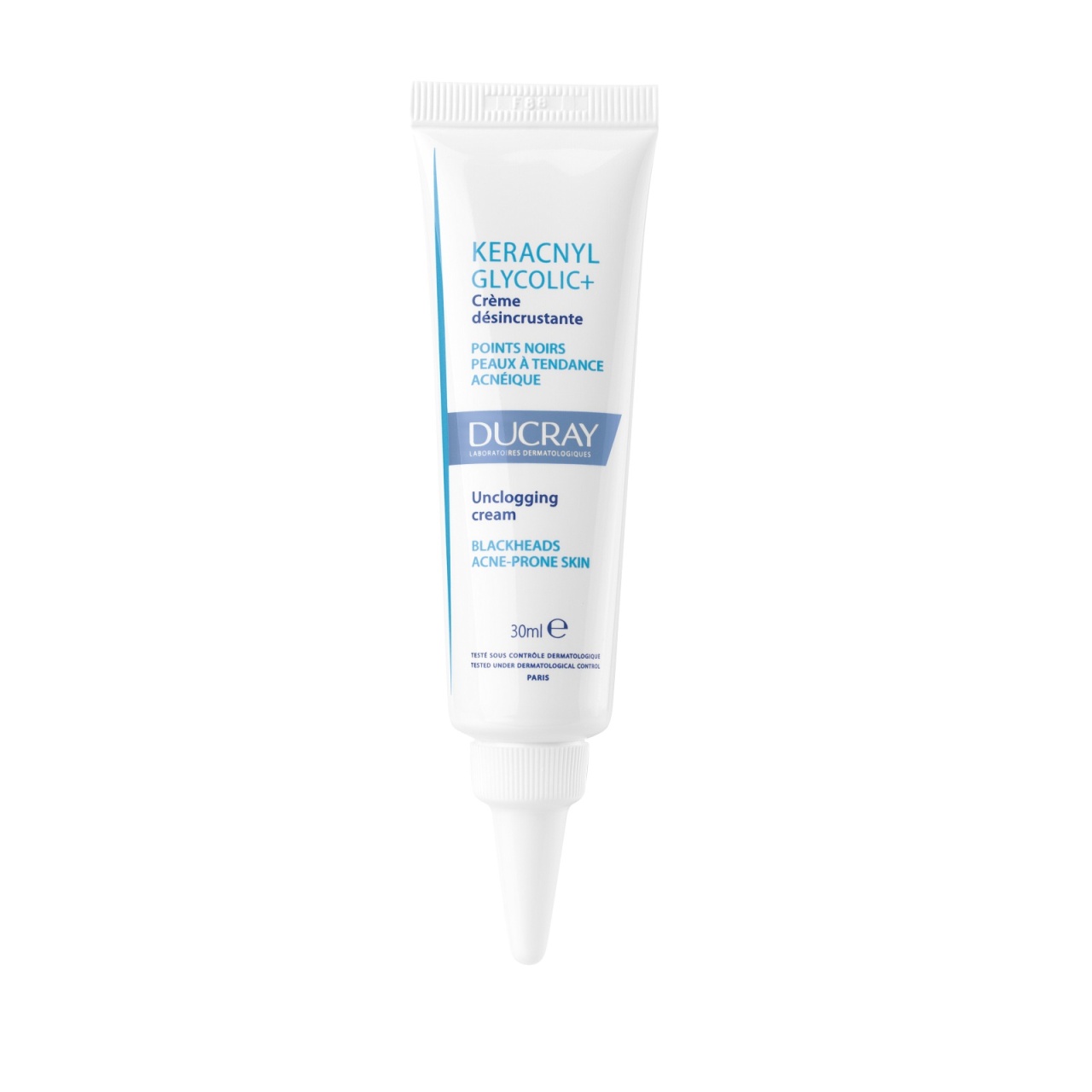 Crema calmanta anti-imperfectiuni Keracnyl Glycolic Control, 30 ml, Ducray