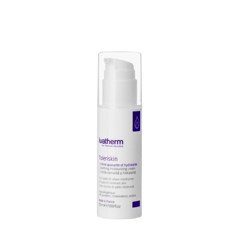 Crema calmanta si hidratanta Toleriskin, 50ml, Ivatherm