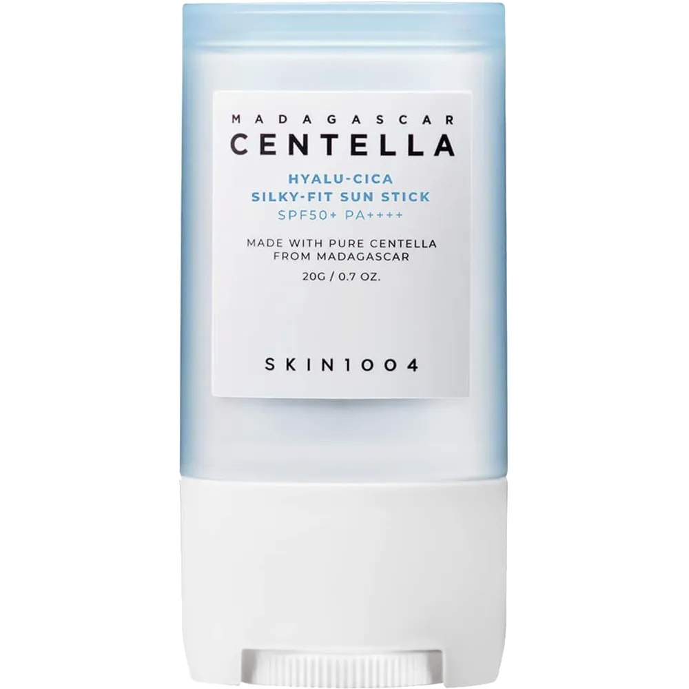 Crema cu protectie solara Hyalu-Cica Silky-Fit Sun stick cu SPF 50+ PA++++, 20g, Skin1004