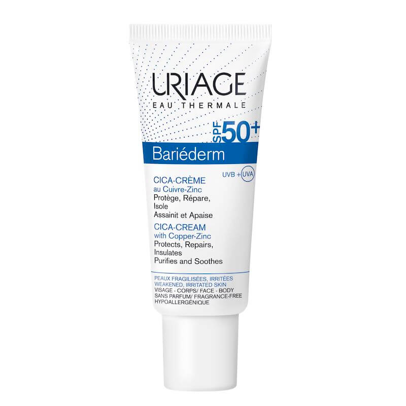 Crema cu SPF 50 Bariederm Cica | 40 ml