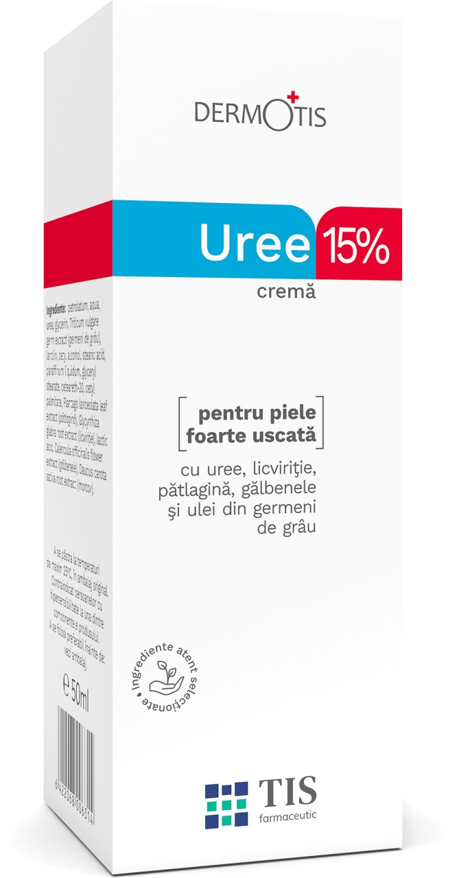 Crema cu Uree 15%, 50 ml, Tis Farmaceutic