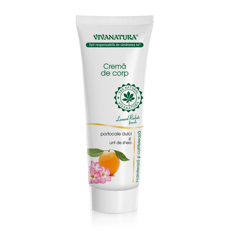 Crema de corp cu portocale dulci si unt de shea, 250 ml – Leonard Radutz Formula