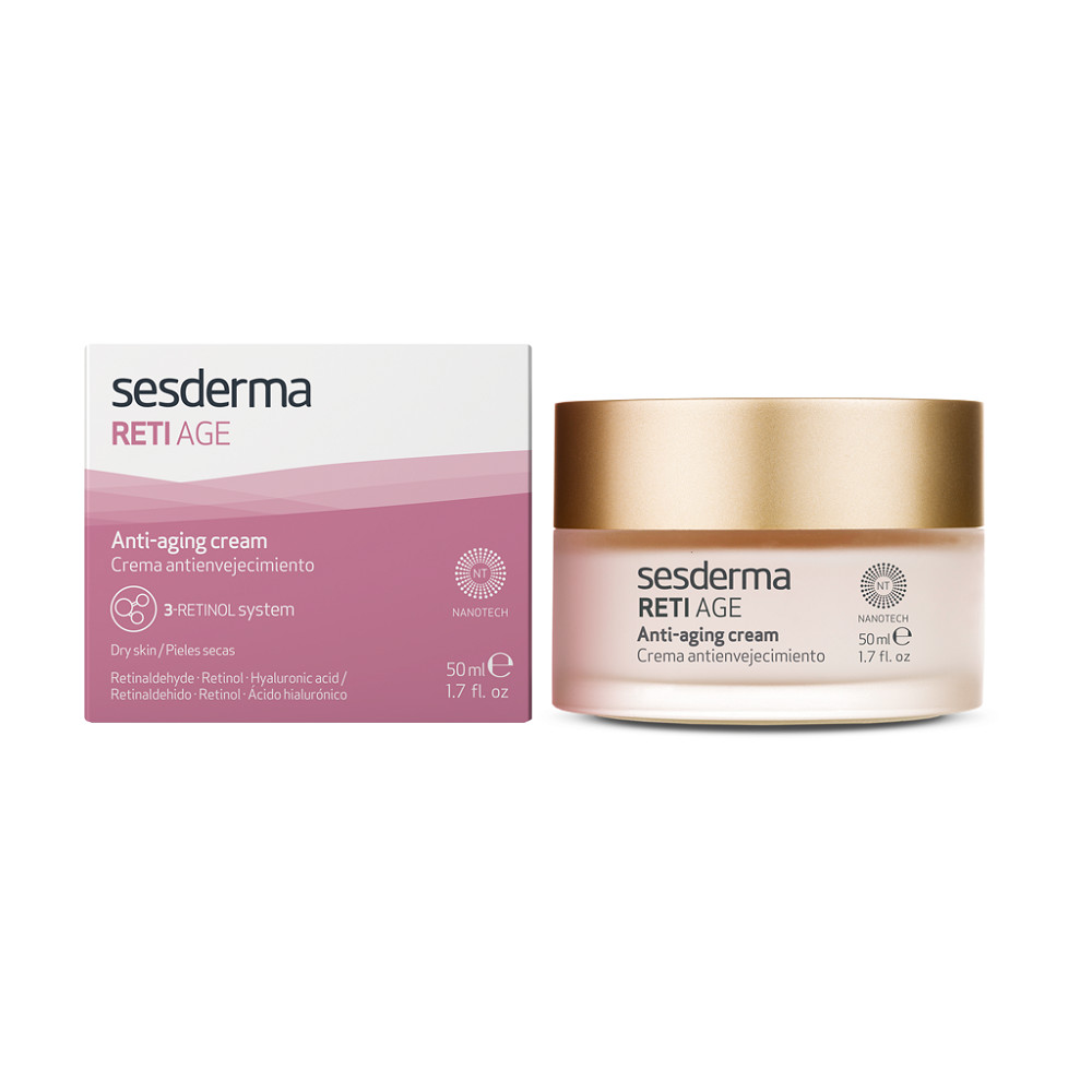 Crema de fata anti-imbatranire pentru ten uscat Reti Age, 50 ml, Sesderma