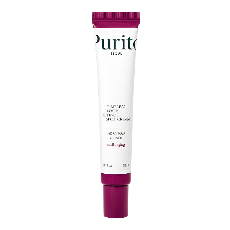 Crema de fata anti-rid Timeless Bloom Retinol Spot, 30 ml, Purito