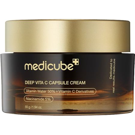 Crema de fata cu capsule de Vitamina C Deep Vita C Capsule Cream, 50ml, Medicube