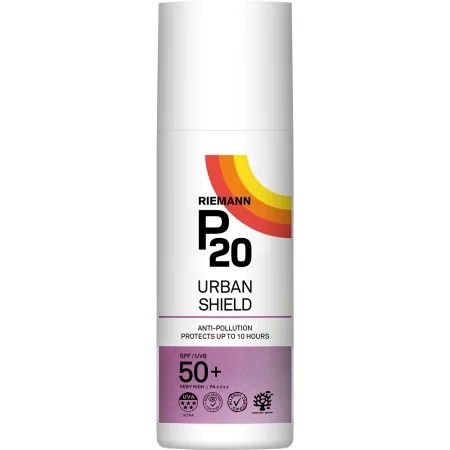 Crema de fata P20 Urban Shield cu protectie solara SPF50+, 50ml, Riemann