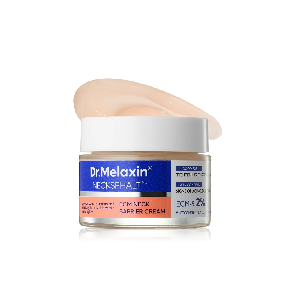 Crema de fermitate si lifting pentru gat cu ECM-5 si Liposome Peptide, 50ml, Dr. Melaxin