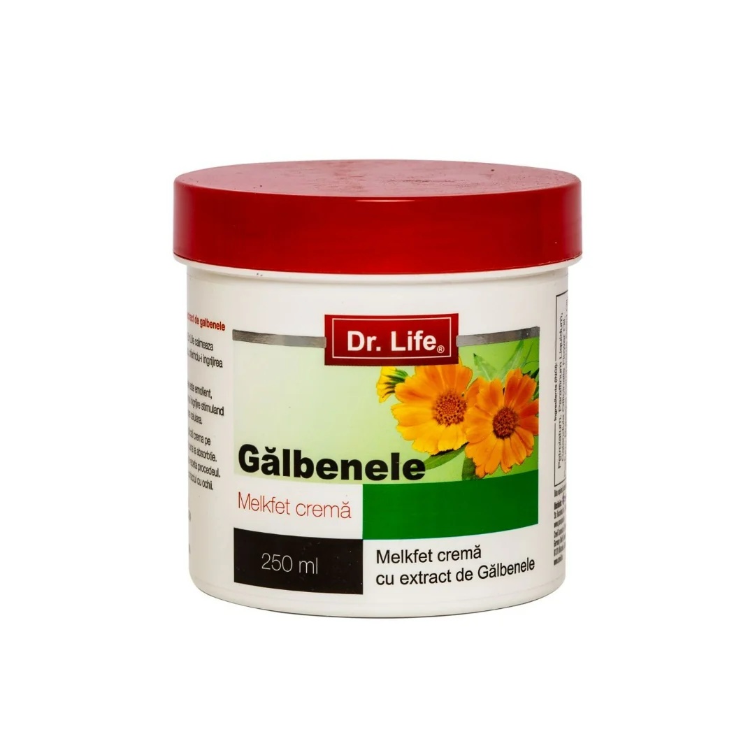 Crema de galbenele Melkfett, 250ml, Dr. Life