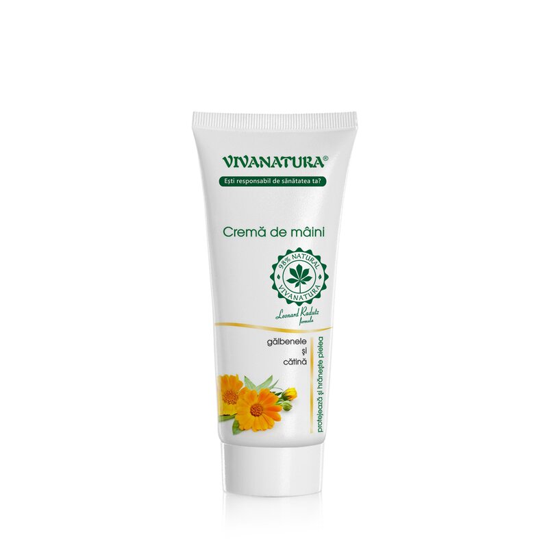 Crema de mâini cu galbenele si catina 75 ml – Leonard Radutz Formula