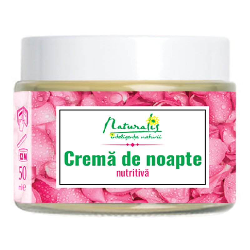 Crema de noapte nutritiva, 50 ml, Naturalis