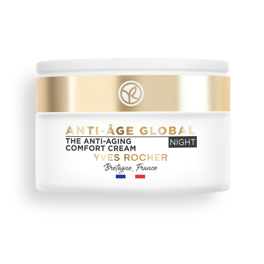Crema de noapte pentru regenerarea si confortul tenului, 50ml, Yves Rocher