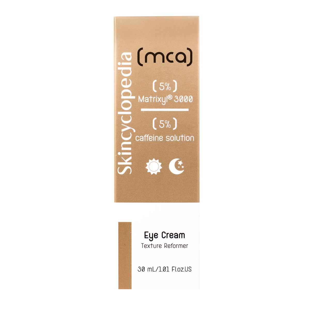 Crema de ochi cu 5% Matrixyl 3000 + 5% solutie de cofeina, 30ml, Skincyclopedia