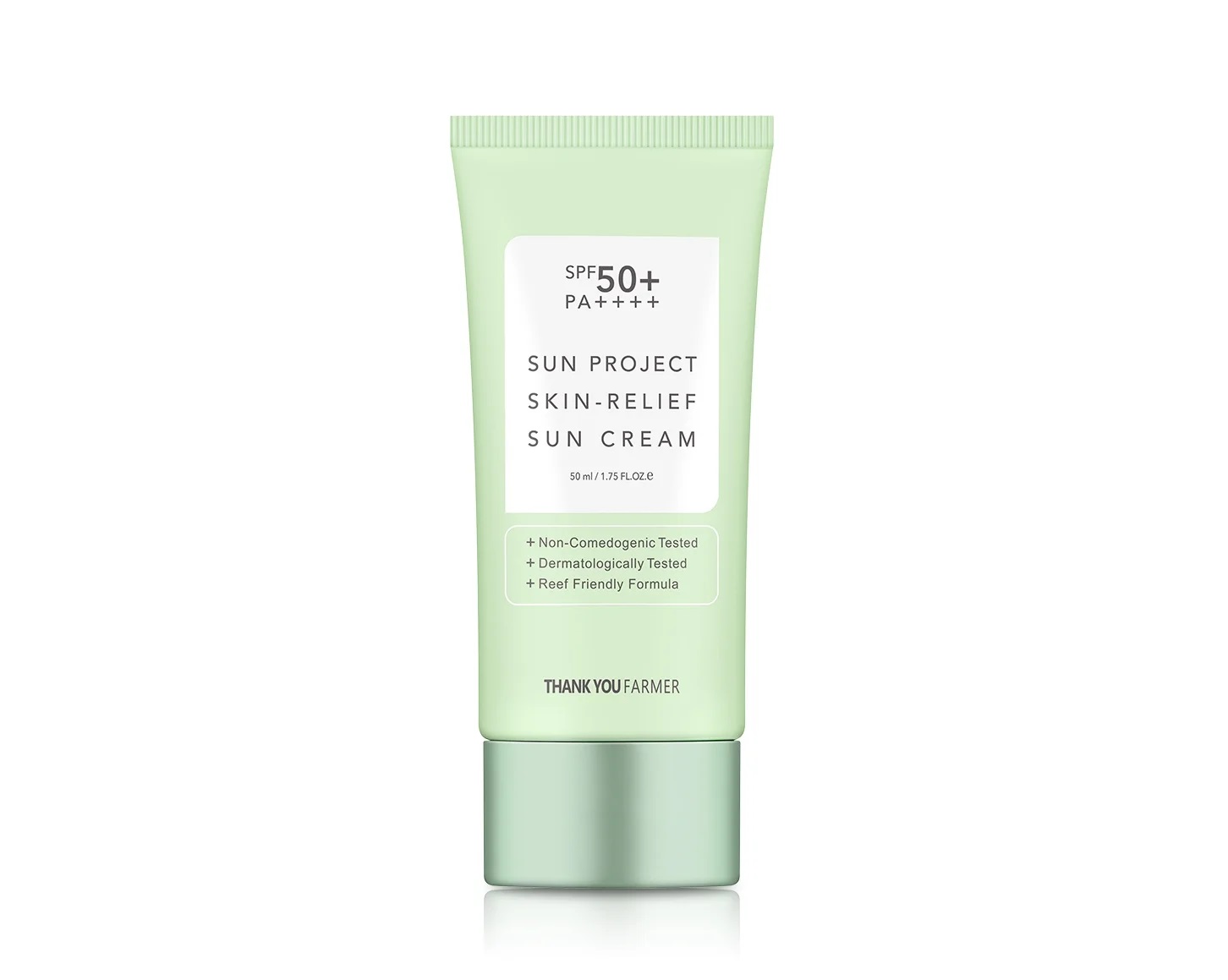 Crema de protectie solara Sun Project Skin Relief Sun Cream SPF50+ PA++++, 50ml, Thank You Farmer