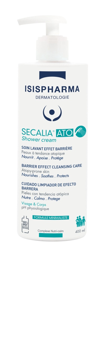 Crema de spalare Secalia pentru piele uscata si foarte uscata, 400ml, Isis