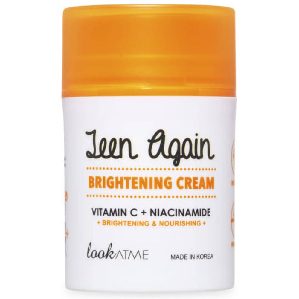 Crema de zi hidratanta iluminatoare Teen Again, 50ml, Look At Me