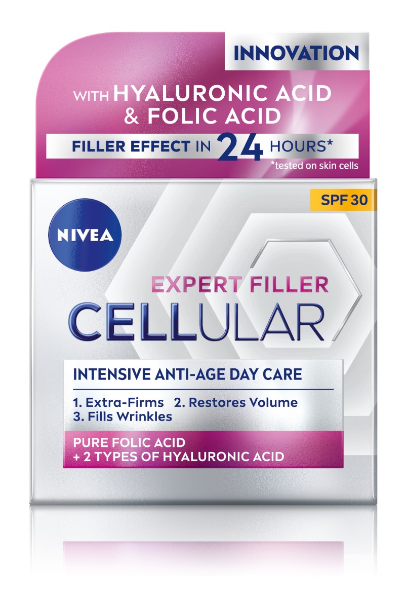 Crema de zi Hyaluron Filler Firming FPS30 Cellular Care, 50ml, Nivea