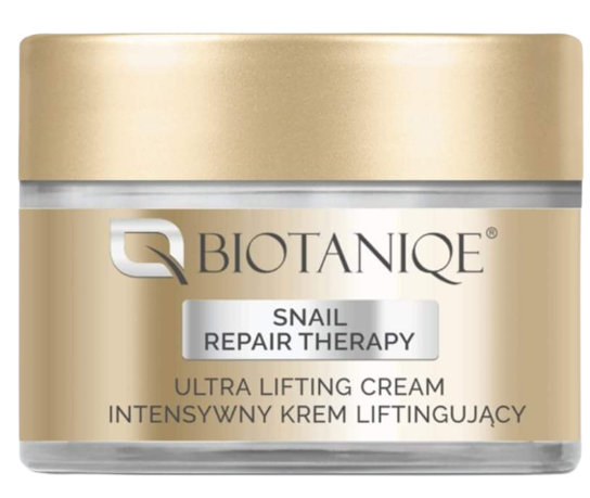 Crema de zi si noapte pentru fata cu mucus de melc Ultra Lifting 50+, 50ml, Biotaniqe