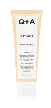 Crema demachianta cu lapte de ovaz, 125ml, Q+A