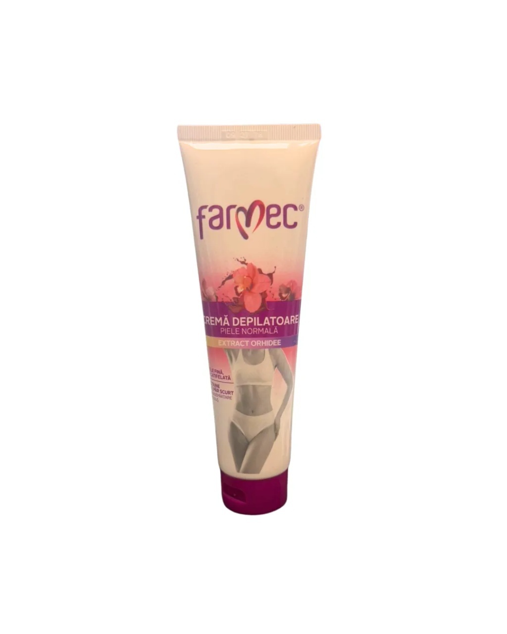 Crema depilatoare piele normala cu orhidee, 150 ml, Farmec 821
