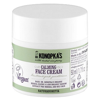 Crema fata cu efect calmant, 50 ml, Dr. Konopkas