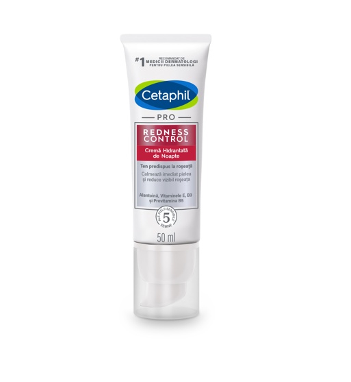 Crema hidratanta de noapte Redness Control PRO, 50 ml, Cetaphil
