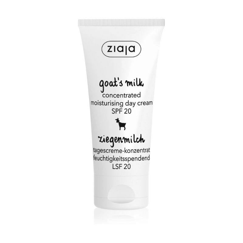 Crema hidratanta foto protectoare cu lapte de capra, SPF 20, 50 ml, Ziaja