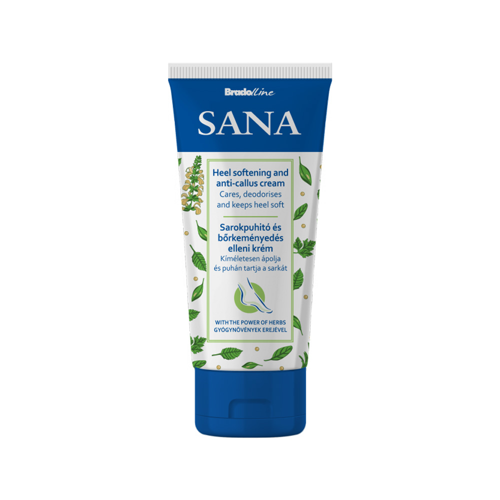 Crema hidratanta pentru calcaie, 100ml, Sana