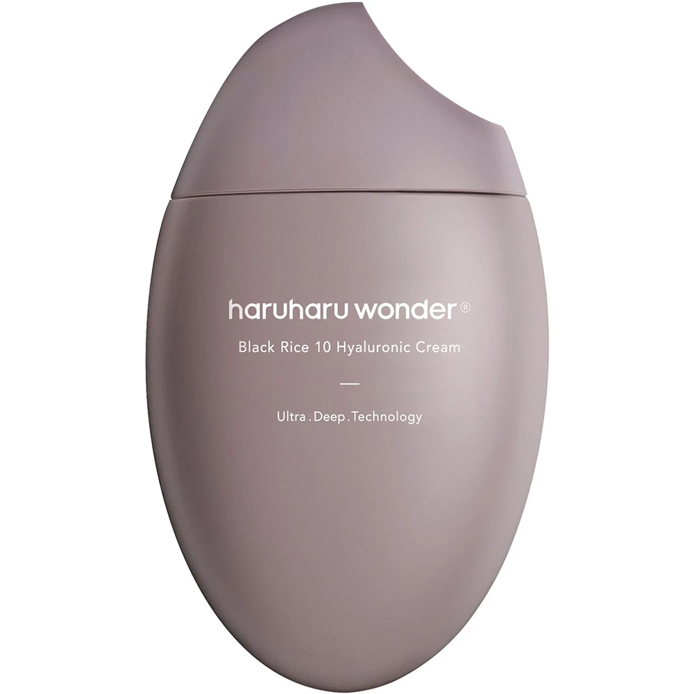 Cremă hidratantă pentru față cu 10 tipuri de acid hialuronic Black Rice Haruharu Wonder, 50 ml