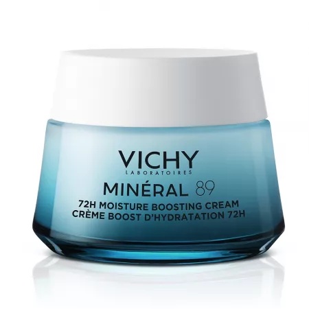 Crema intens hidratanta 72h pentru toate tipurile de ten Mineral 89, 50ml, VICHY