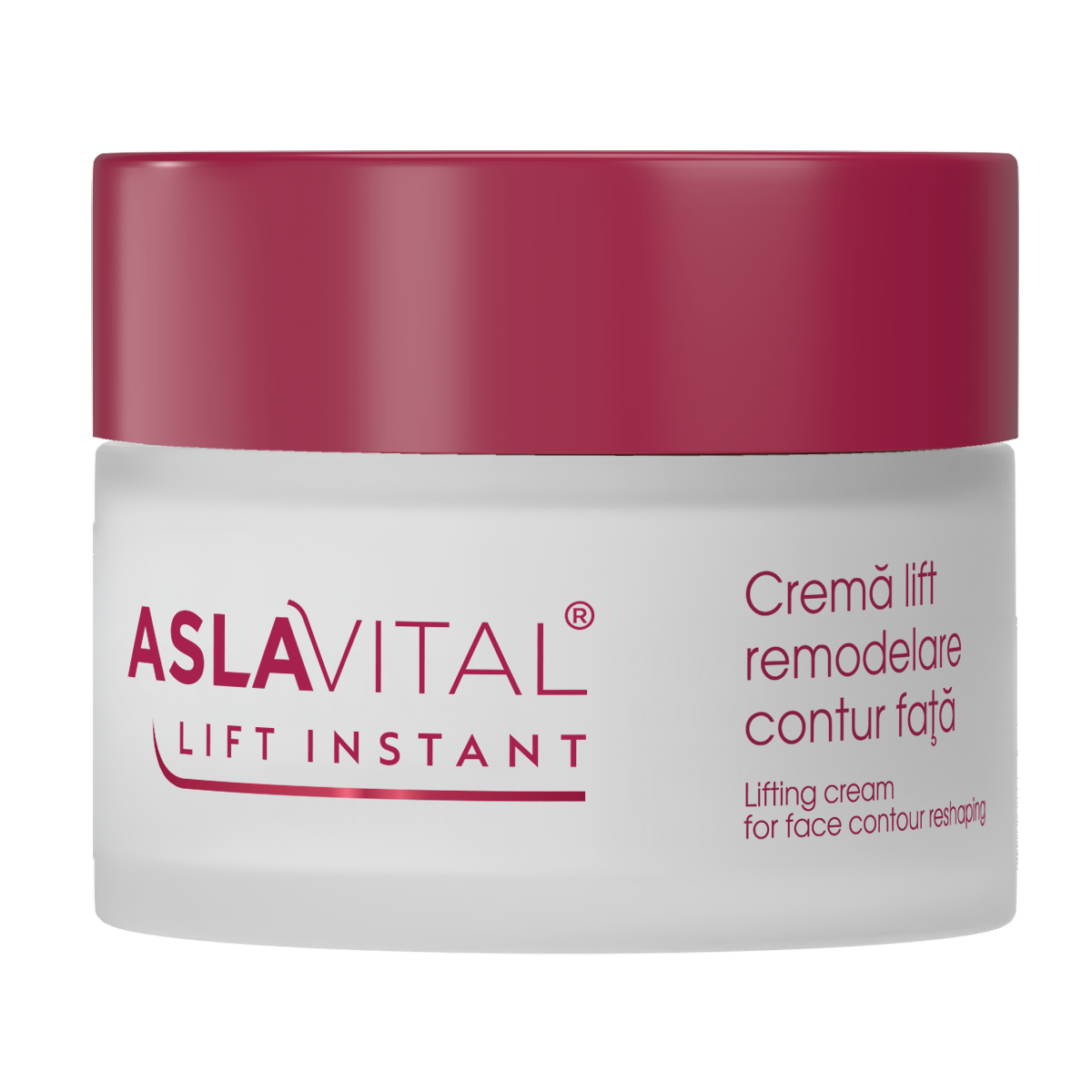 Crema lift pentru remodelare contur fata Lift Instant, 50ml, AslaVital