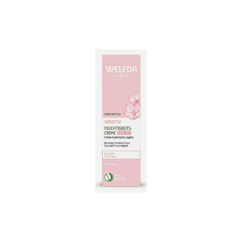 Crema light pentru ten sensibil cu ulei de migdale 30ml Weleda
